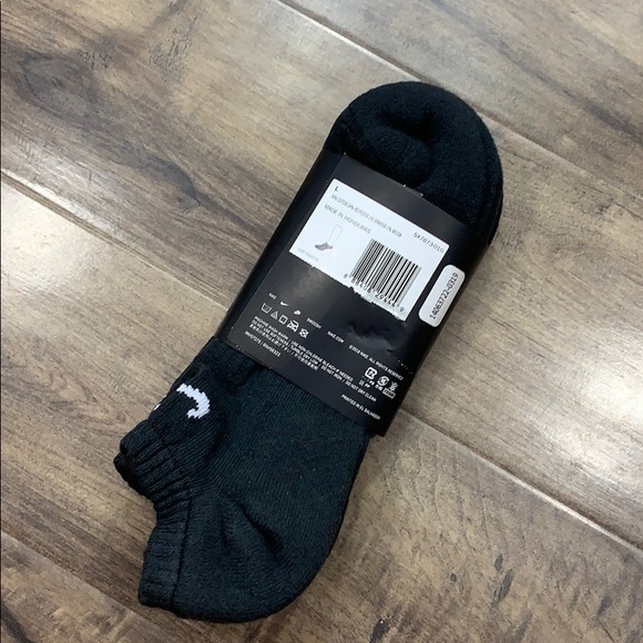 NIKE EVERYDAY COTTON CUSHIONED NO SHOW men’s socks 3 pairs socks set - Picture 4 of 10